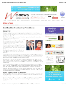 Search Women's eNews Covering Women's Issues – Changing Women's Lives