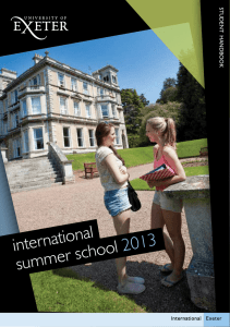 international summer school  2013