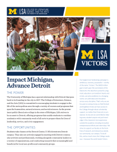 Impact Michigan, Advance Detroit