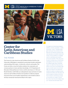 Center for Latin American and