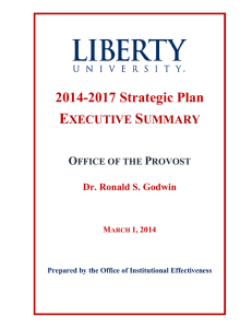 E S 2014-2017 Strategic Plan