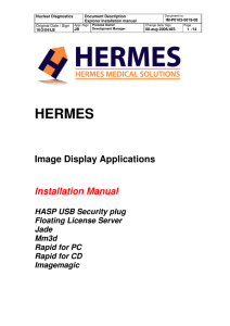 HERMES Image Display Applications Installation Manual