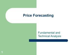 Price Forecasting Fundamental and Technical Analysis 1