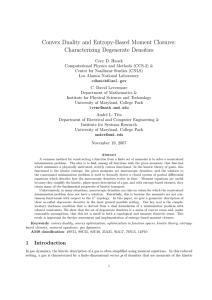 Convex Duality and Entropy-Based Moment Closures: Characterizing Degenerate Densities