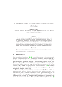 A new lower bound for one-machine earliness-tardiness scheduling