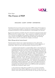 The Future of PDP Policy Paper