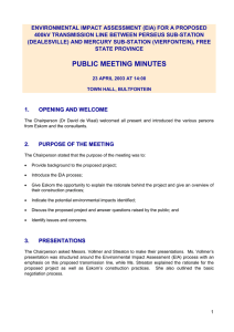 Minutes of Eskom (M-P) Public Meeting - a 23 April 2003 (Bu.doc