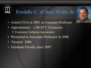 Freddie C. (Clint) Waltz Jr.