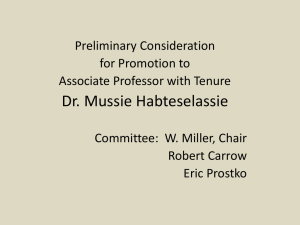 Dr. Mussie Habteselassie
