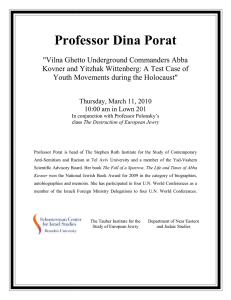 Professor Dina Porat