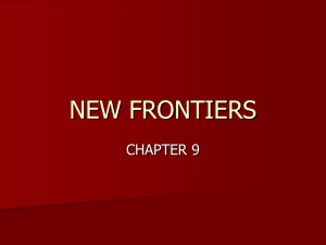 NEW FRONTIERS CHAPTER 9