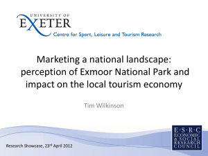 Presentation slides - Tim Wilkinson