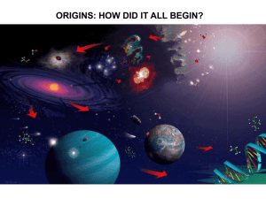 ORIGINS: HOW DID IT ALL BEGIN?