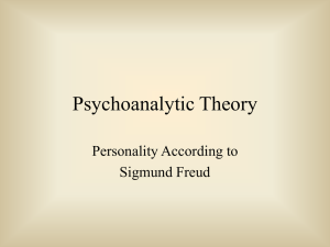 Psychodynamic theories
