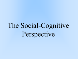 Social-Cognitive notes