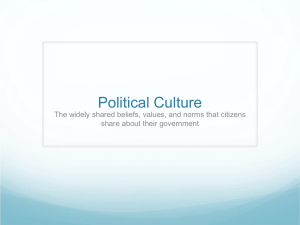 Political Culture PP