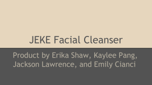JEKE Facial Cleanser