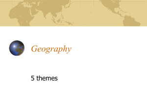 5 Themes of Geography ppt.