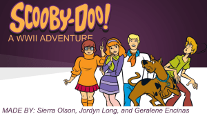 Student Project Example #4: "Scooby Doo"