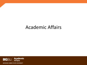 Academic Affairs Budget Strategy PowerPoint presentation