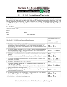 Club Charter Renewal Application-Word Version (Writeable Form)