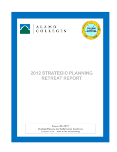 2012 Strategic Planning Retreat ReportÂ (new browser window)