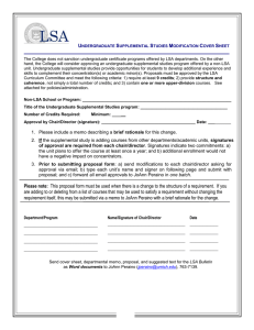 Undergraduate Supplemental Studies Modification Proposal (Word document)