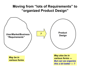 Use Case --- from Requirements to Design (Chapter 6)