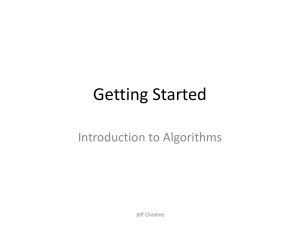 Lecture 2 - Getting Started.ppt