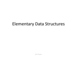 Lecture A - Elementary Data Structures.ppt