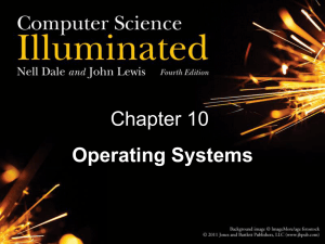 Chapter 10 Operating Systems