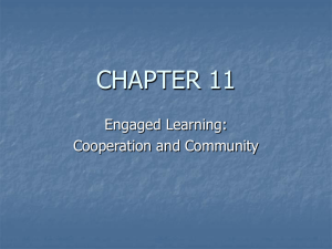 Collaboration Community Ch 11