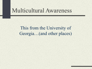 Multicultural Awareness Quiz
