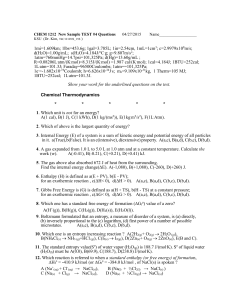 New Sample Exam #4