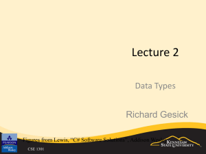 Data Types L2