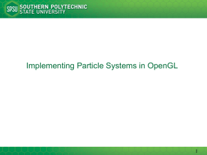 mplementing Particle Systems in OpenGL
