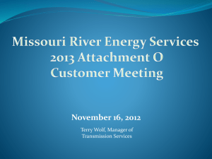 2013 Attachment O Customer Meeting Presentation