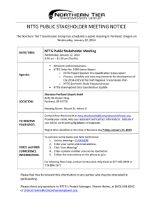 NTTG Stakeholder Notice_ Jan 22 2014 Updated:2014-01-07 09:42 CS