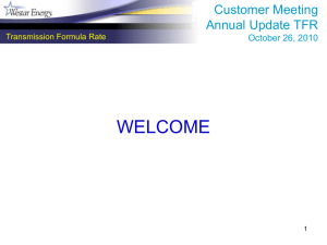 Oct 26, 2010 Customer Meeting Presentation (pptx) Updated:2010-11-08 10:41 CS
