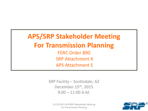 APS-SRP 4th Quarter Stakeholder Presentation_20151215 Updated:2015-12-09 14:25 CS