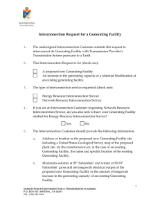 IID-695 Gen Interconnect Request 2010 Updated:2012-07-13 15:59 CS