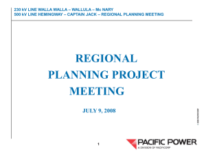 Energy Gateway - Regional Planning Meeting - Revised Power Point - July 9, 2008 Updated:2012-08-31 11:40 CS