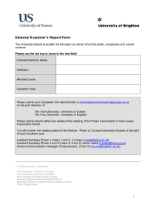 External Examiner Report Form - BSMS [DOC 149.50KB]