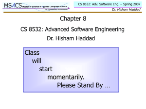 Chapter 8 Slides - Part I