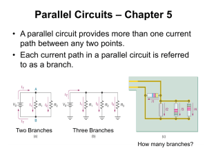 – Chapter 5 Parallel Circuits