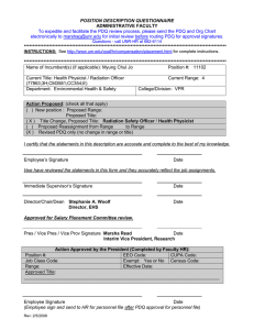 Radiation Safety Officer / Health Physicist