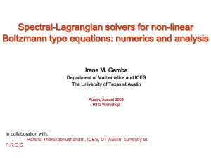 Spectral-Lagrangian solvers for non-linear Boltzmann type equations: numerics and analysis