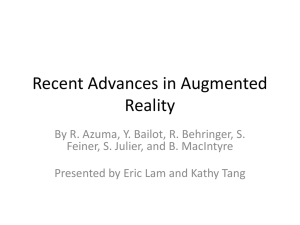 Recent Advances in Augmented Reality