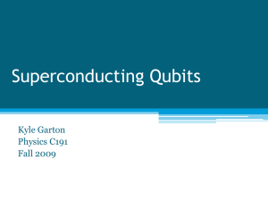 Superconducting Qubits