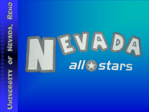 Nevada All-Stars PowerPoint